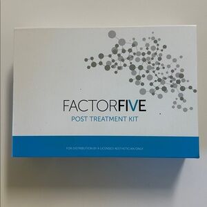 Factor Five Post Treatment Kit mask
2-Serum
2-Regenerative Serum
AntiAging Cream